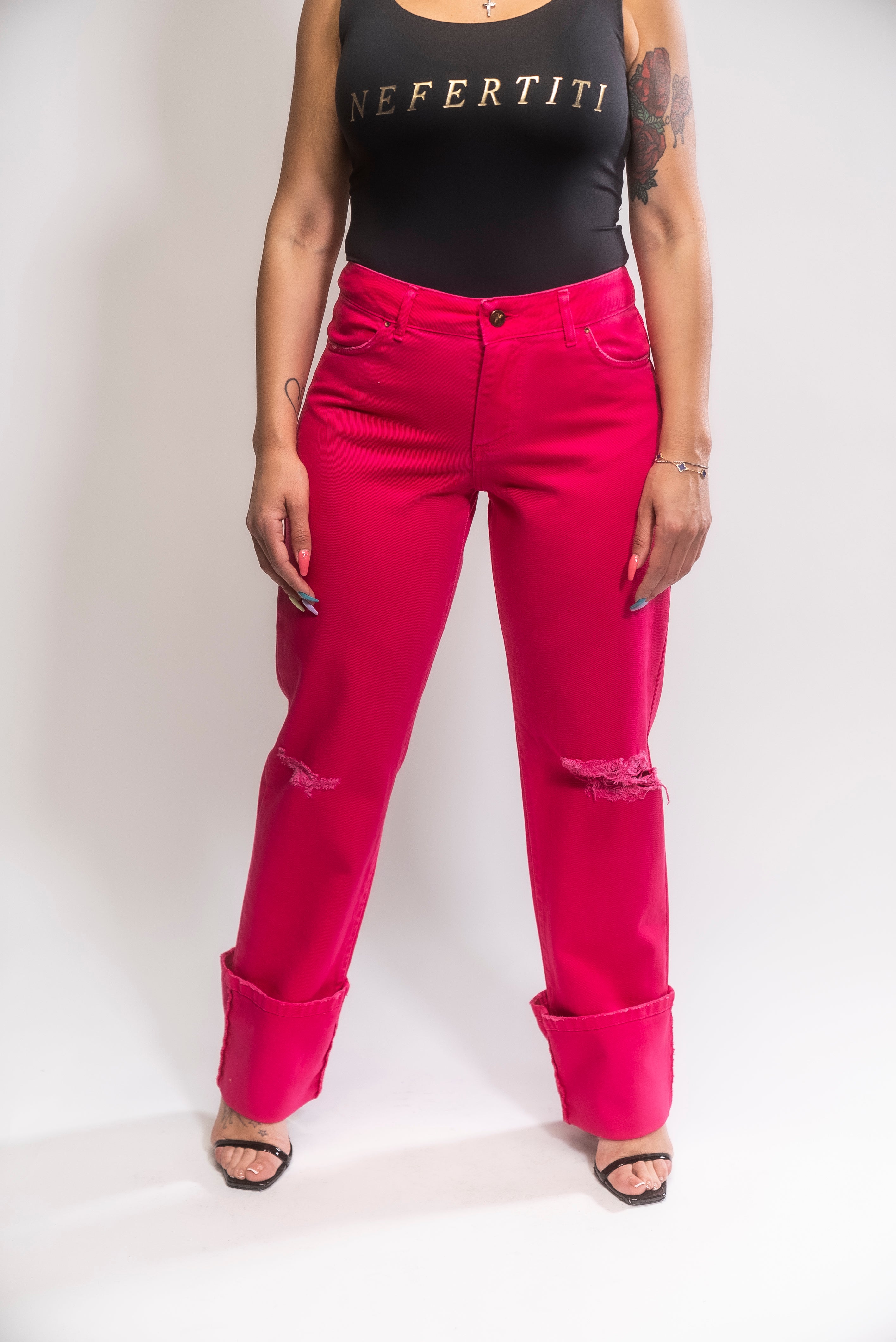 Pantalone Fucsia