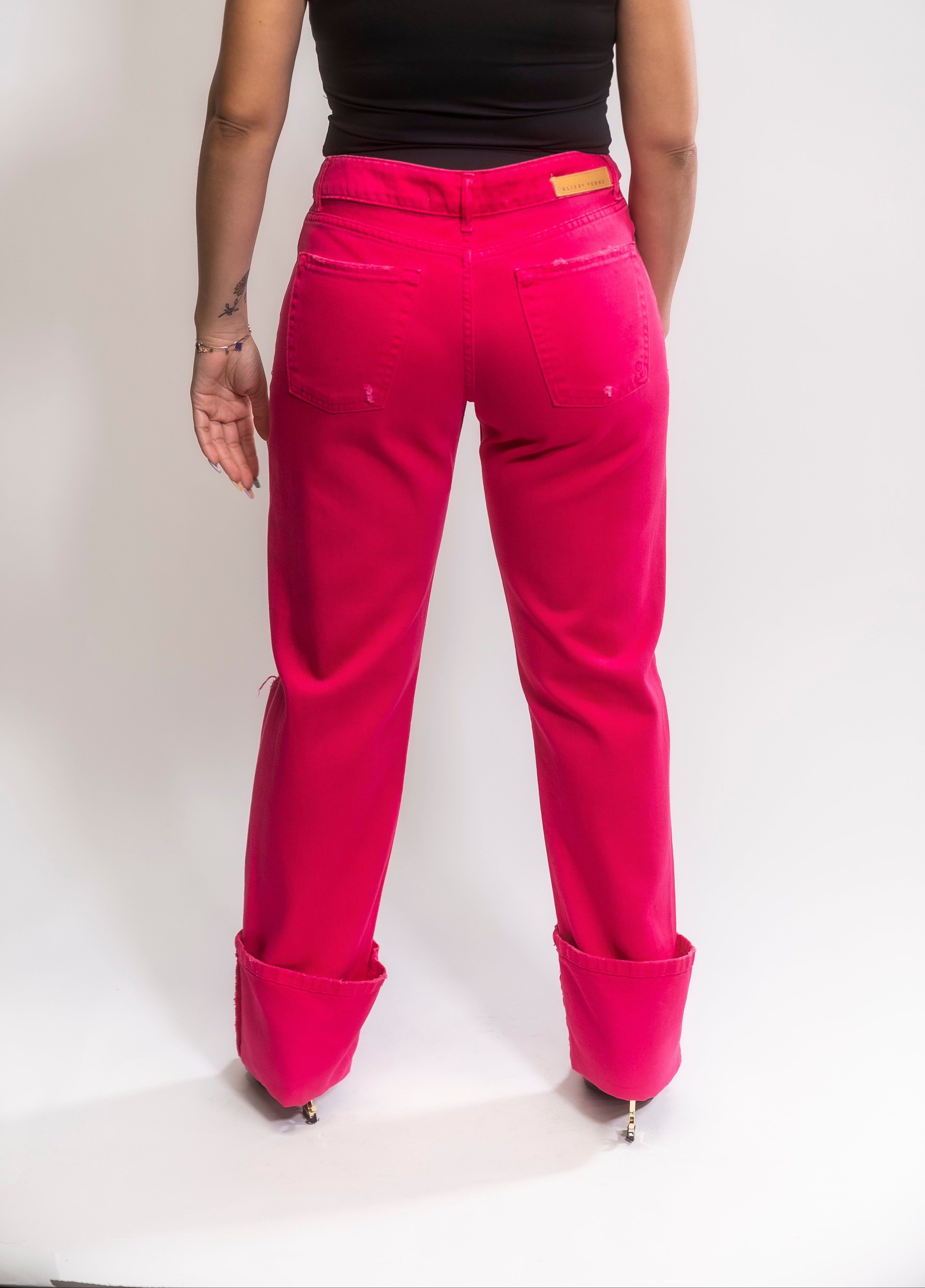Pantalone Fucsia