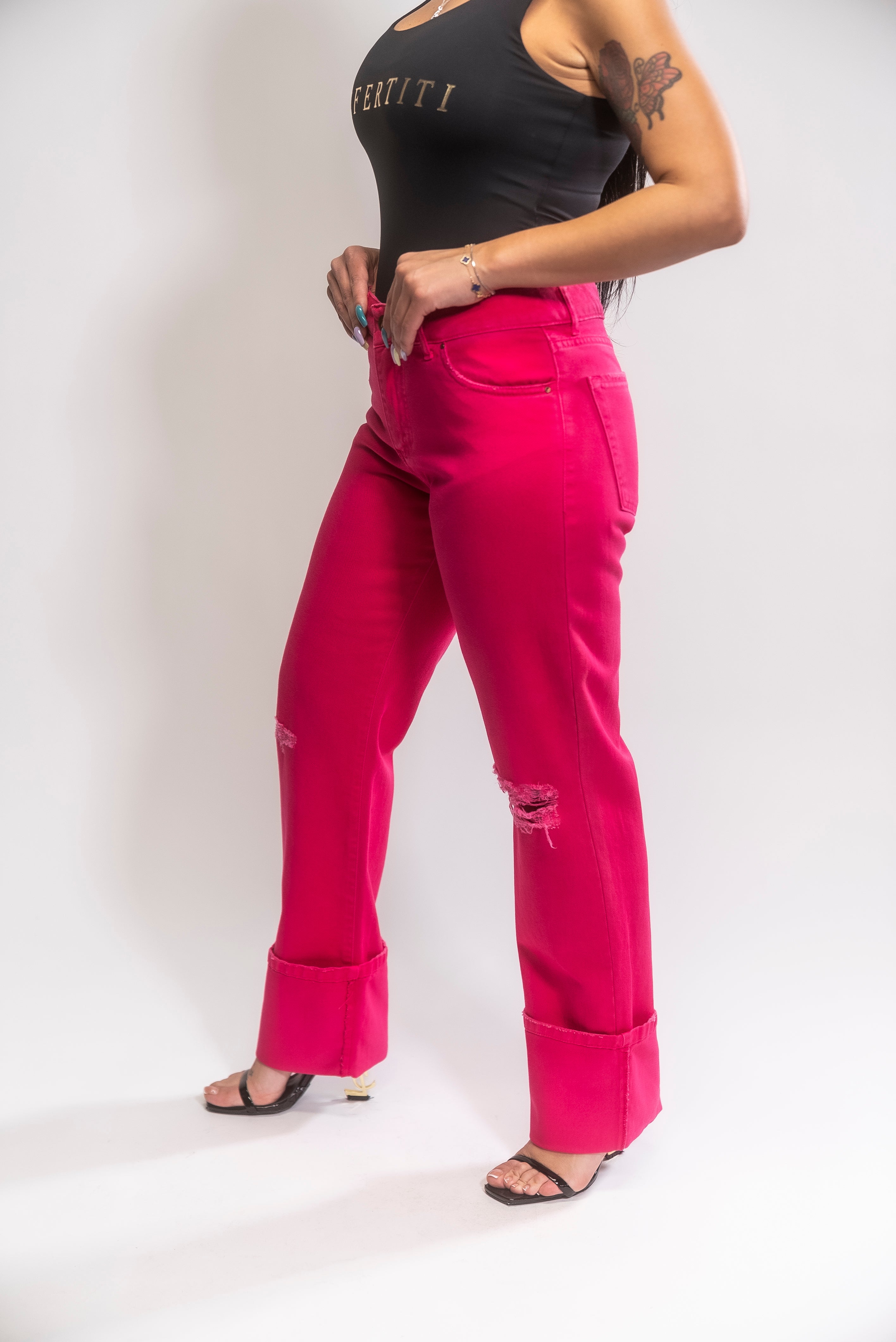 Pantalone Fucsia