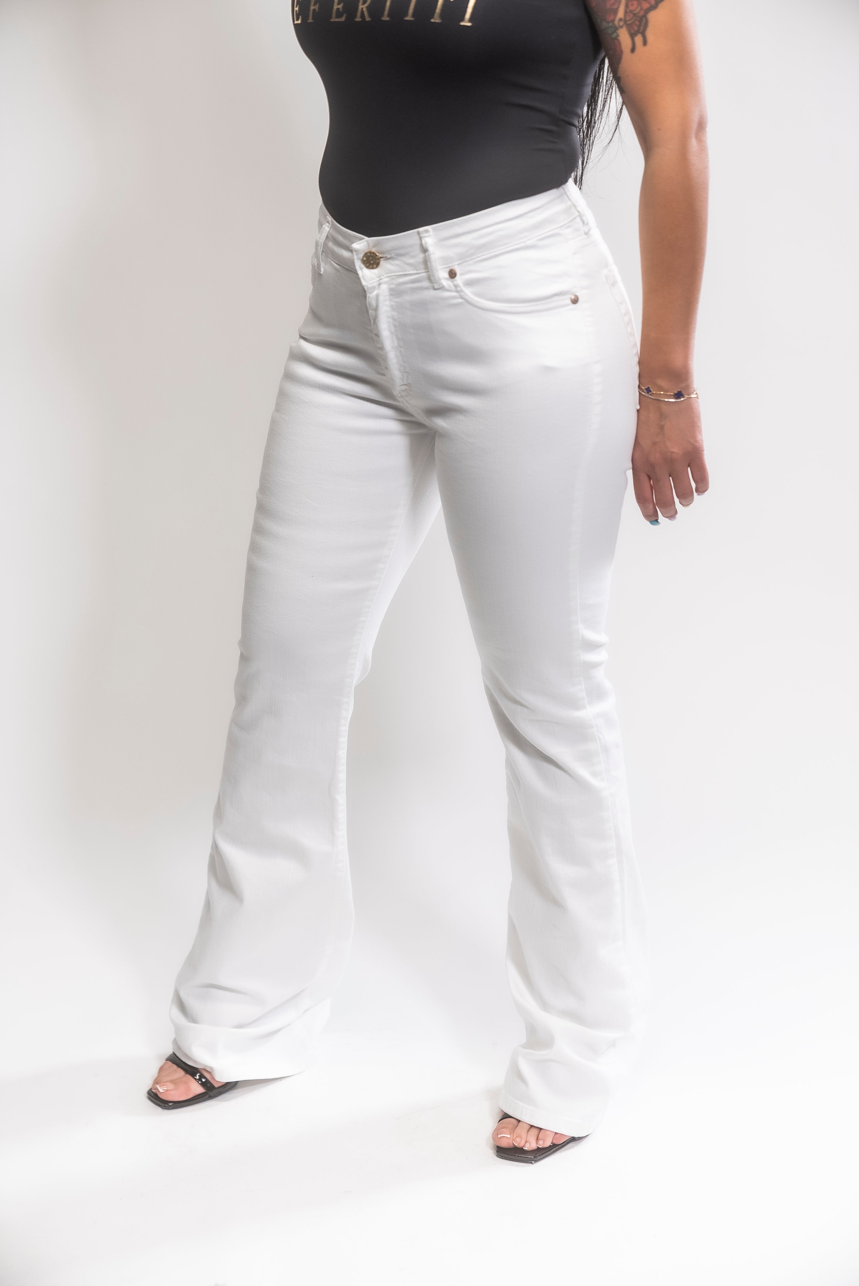 Pantalone Bianco Zampa