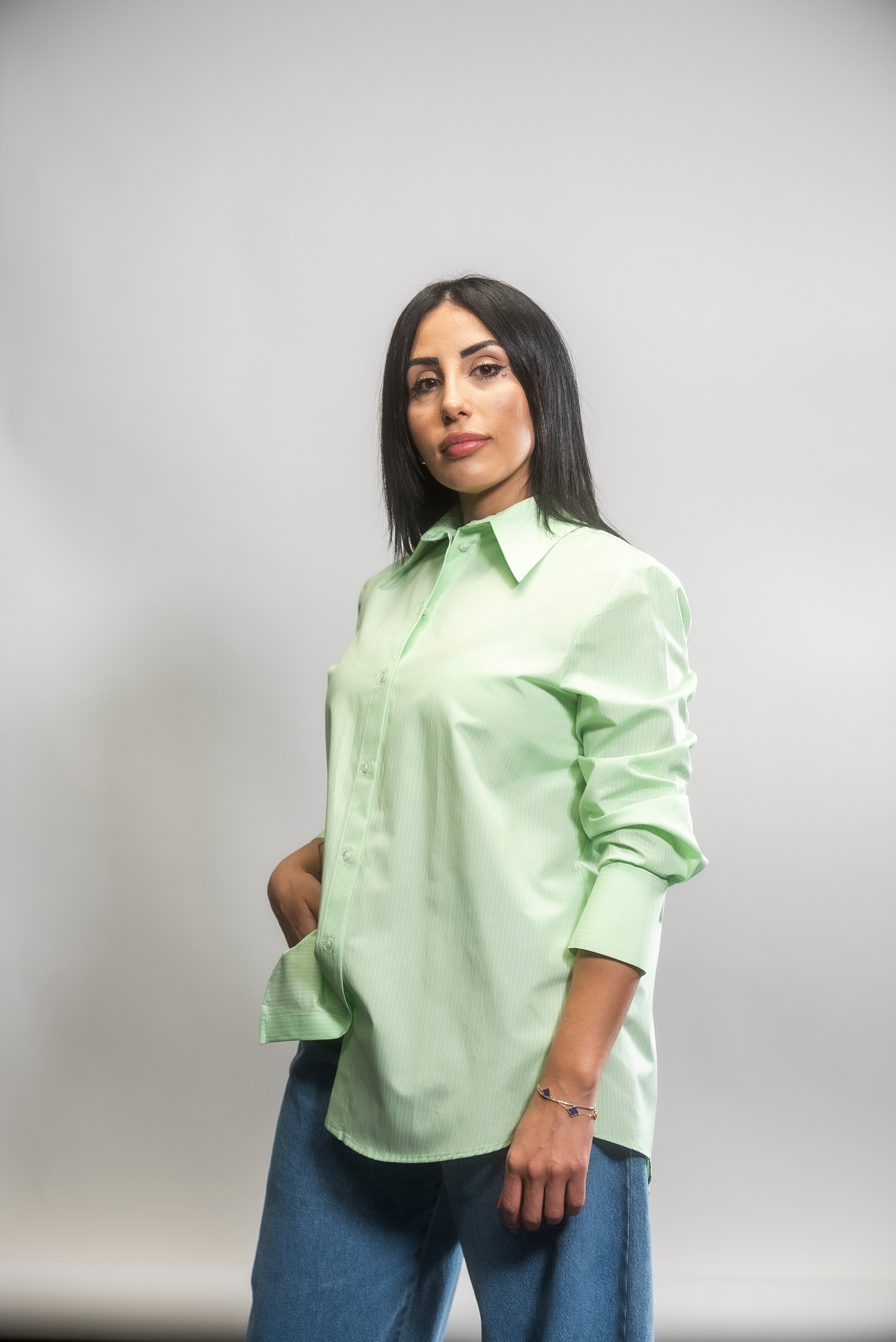 Camicia Menta