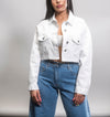 Giacca Jeans Bianca