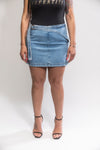 Gonna Corta In Denim