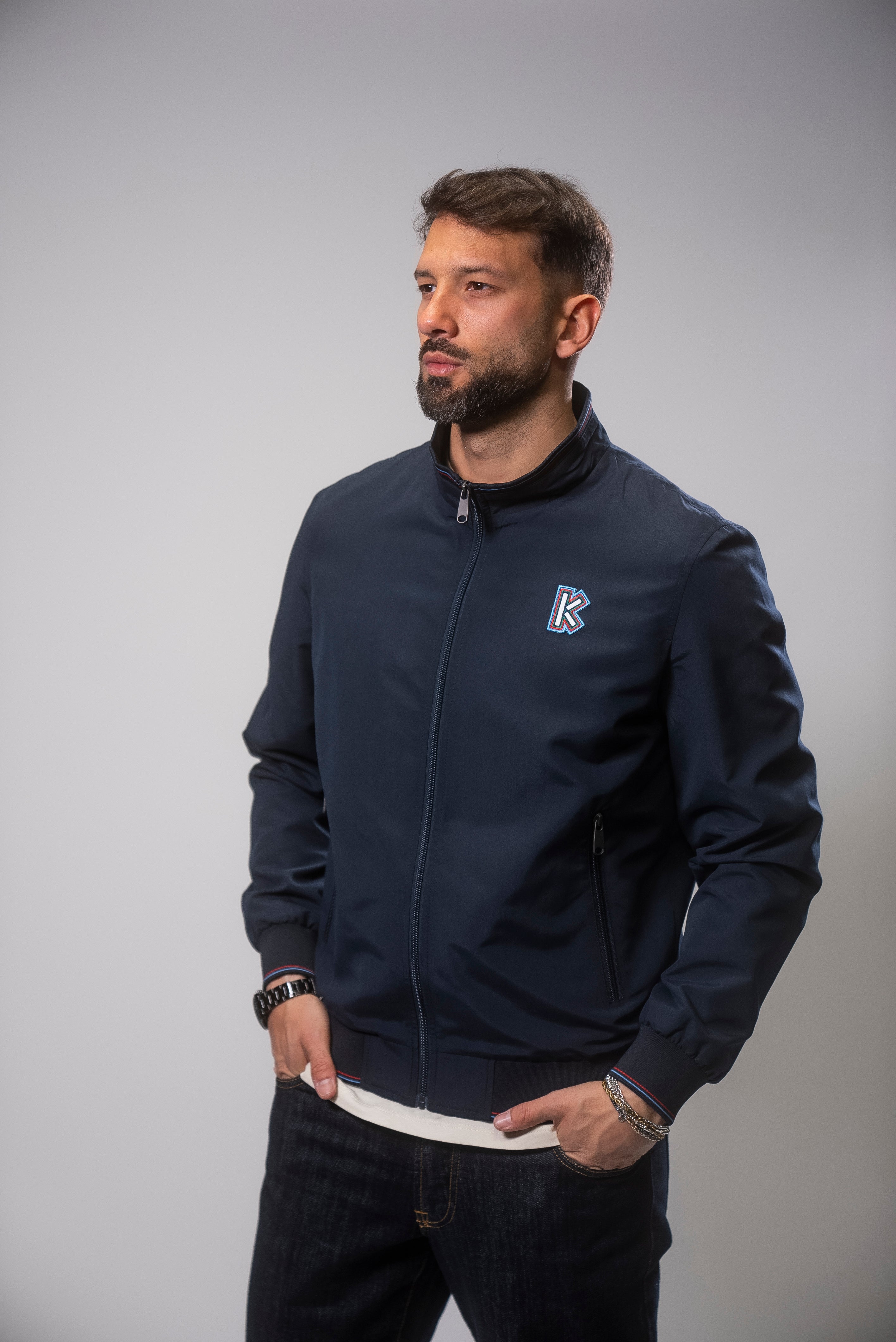 giubbotto Blu Navy