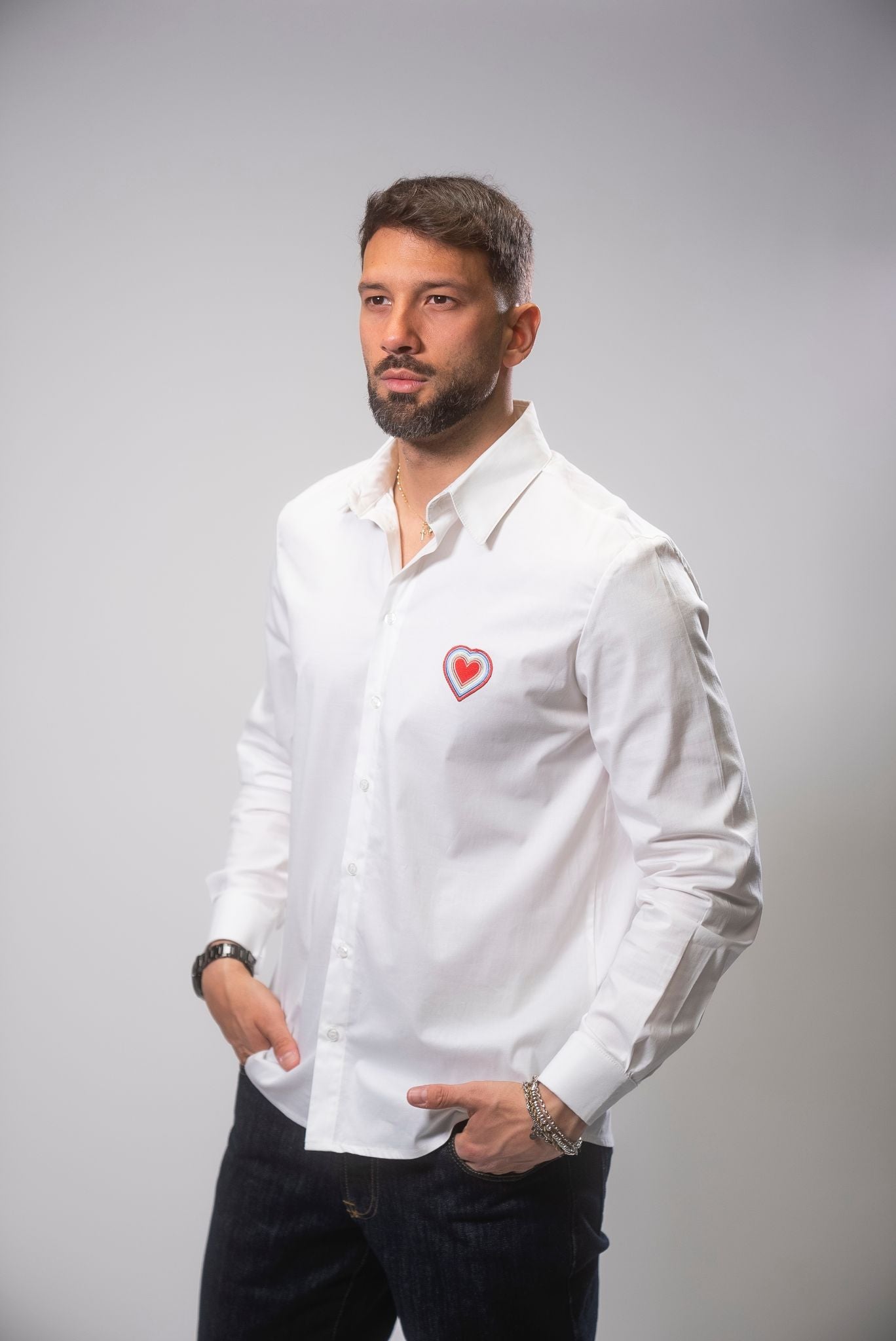 Camicia Uomo Love